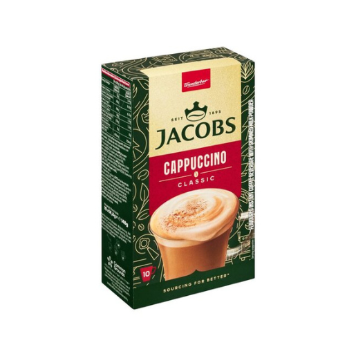 Jacobs Cappuccino Stick 10 x 14.8g